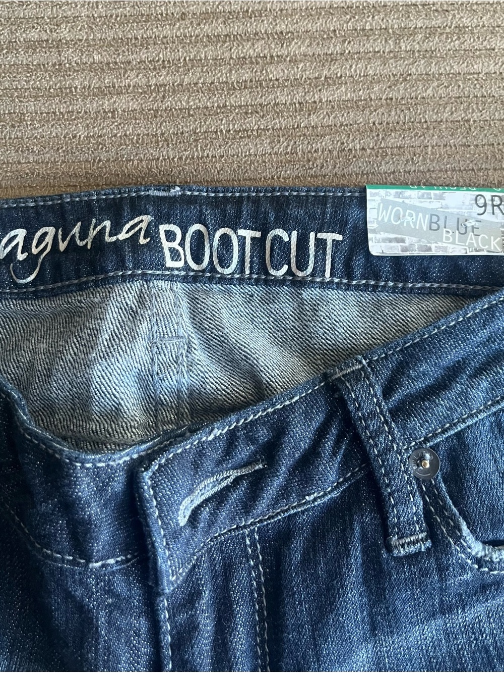 Bullhead Laguna Bootcut Women’s Jeans - Dark Blue - Picture 7 of 12